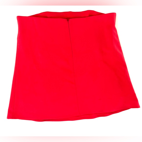 Tuckernuck Marin Crepe Strapless Top in Guava Pink Boned Corseted Bustier SZ: M - Picture 4 of 9